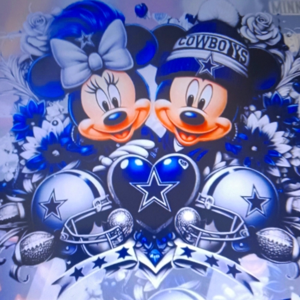 D Cowboys featuring Mickey n Minnie Mouse T-shirt